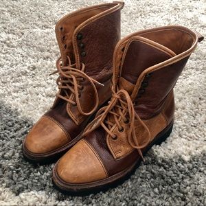 Vintage Cole Haan Combat Boots - with VIBRAM Sole